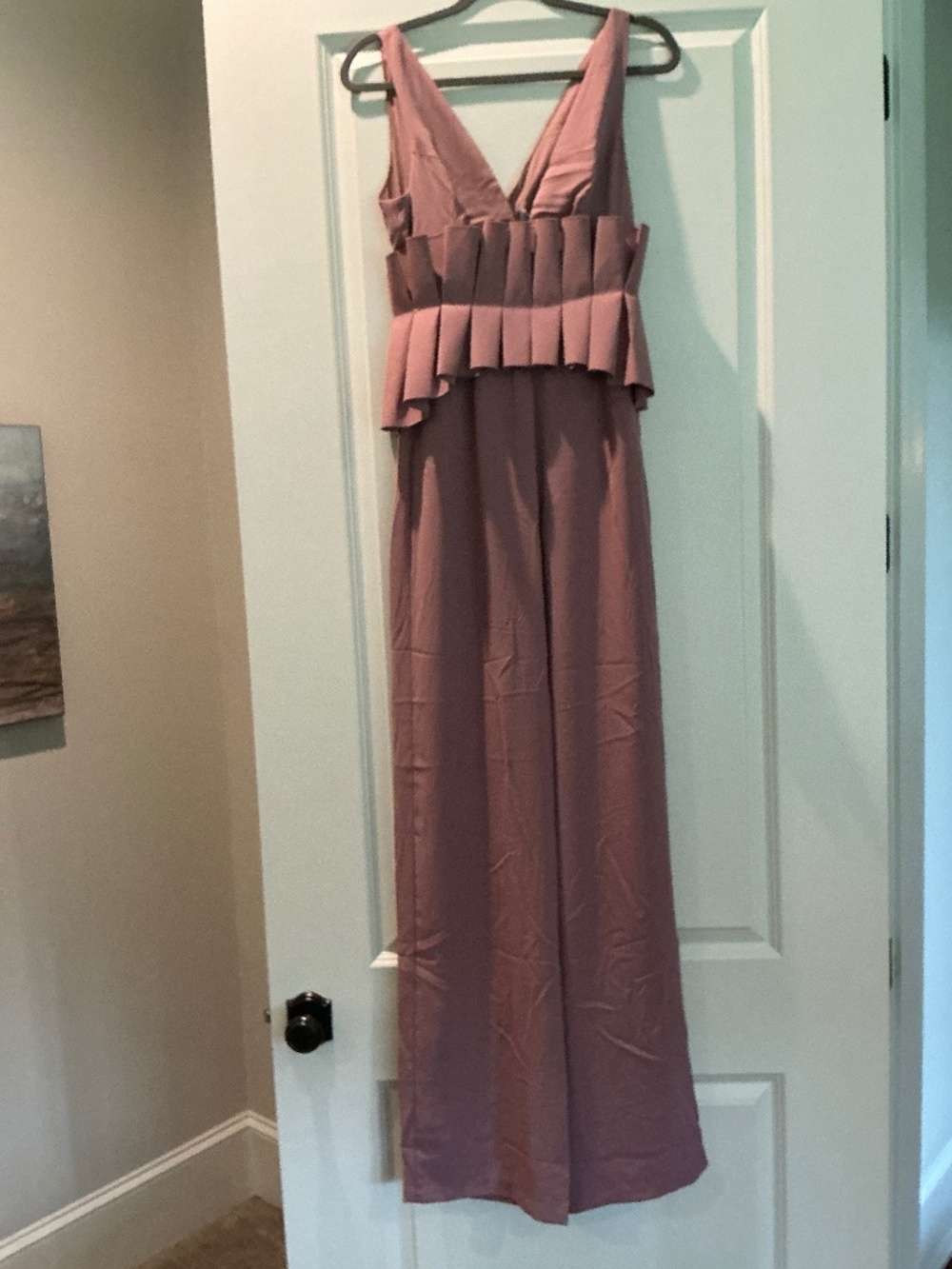Andrea Iyamah mauve jumpsuit